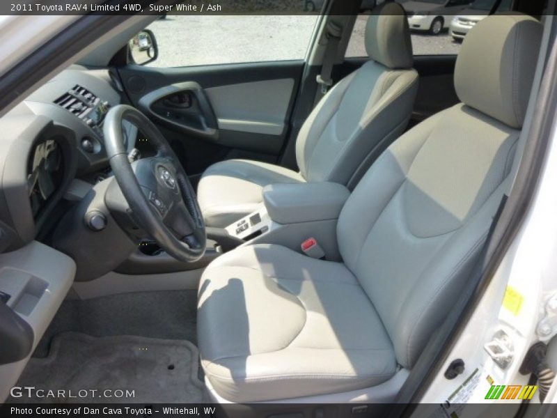 Super White / Ash 2011 Toyota RAV4 Limited 4WD