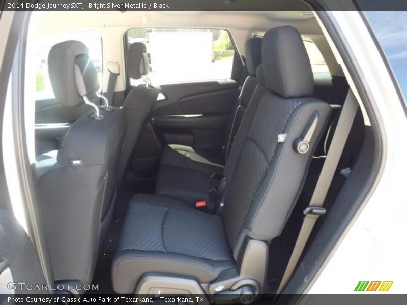 Bright Silver Metallic / Black 2014 Dodge Journey SXT