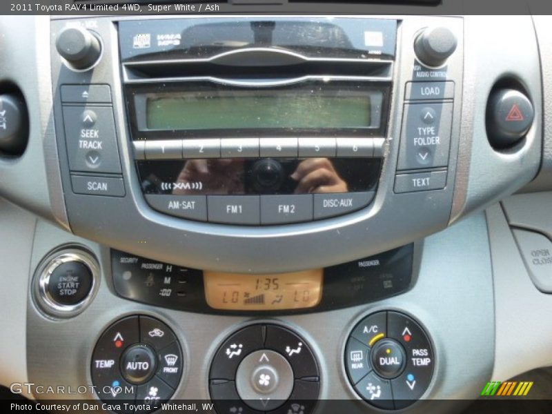 Super White / Ash 2011 Toyota RAV4 Limited 4WD