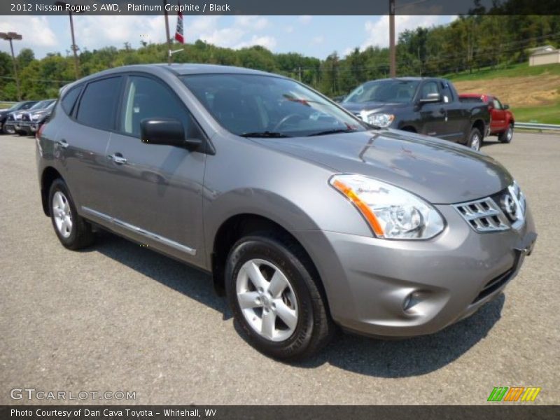 Platinum Graphite / Black 2012 Nissan Rogue S AWD