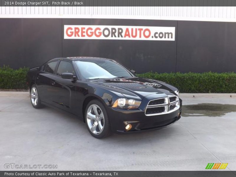Pitch Black / Black 2014 Dodge Charger SXT