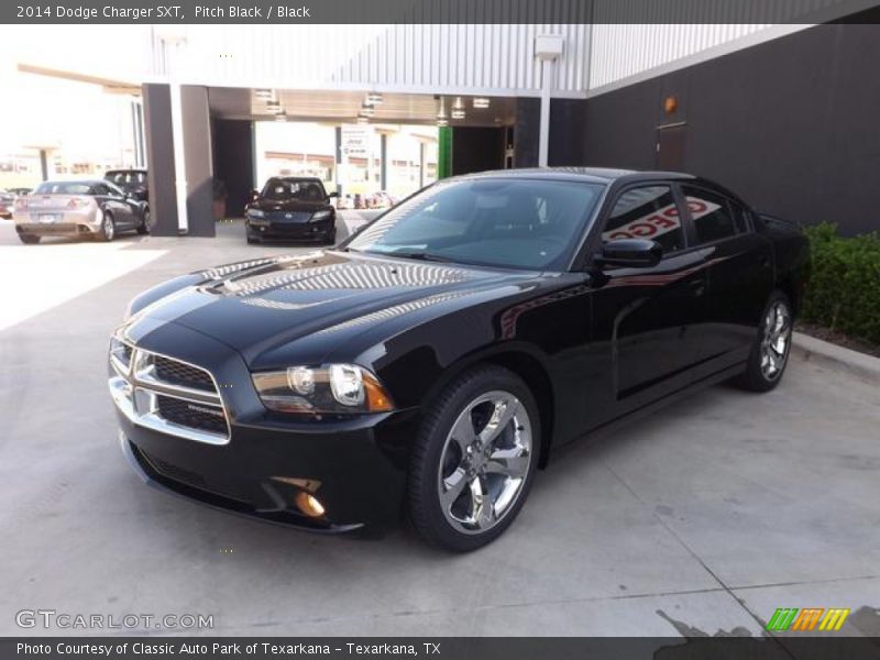 Pitch Black / Black 2014 Dodge Charger SXT