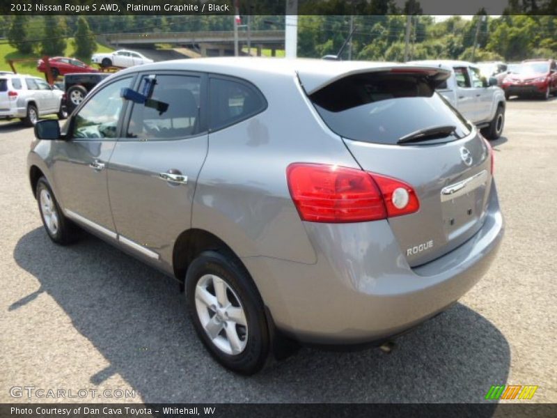 Platinum Graphite / Black 2012 Nissan Rogue S AWD