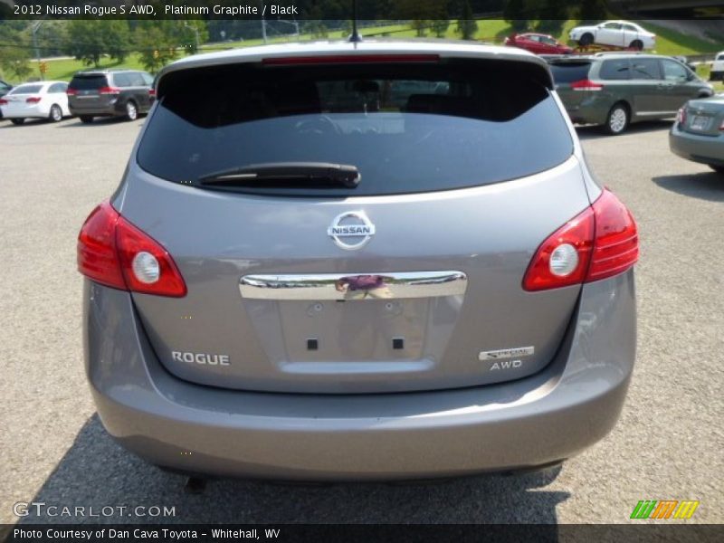 Platinum Graphite / Black 2012 Nissan Rogue S AWD