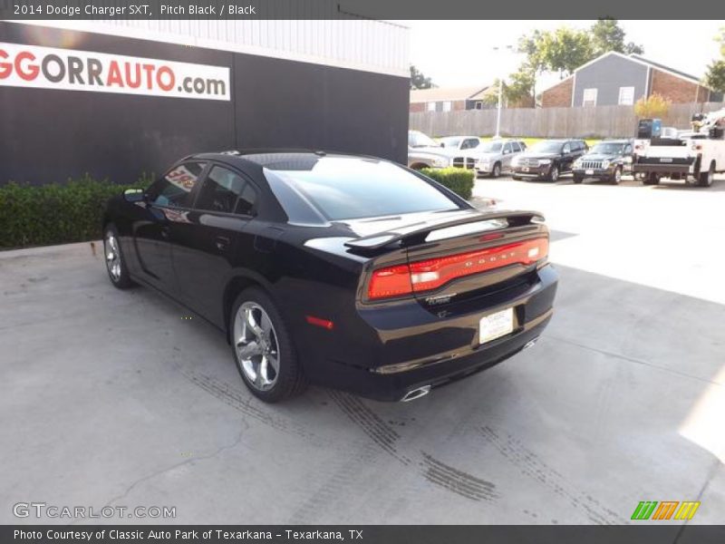 Pitch Black / Black 2014 Dodge Charger SXT
