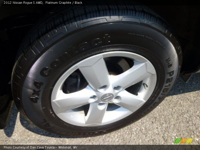 Platinum Graphite / Black 2012 Nissan Rogue S AWD