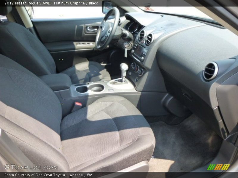 Platinum Graphite / Black 2012 Nissan Rogue S AWD
