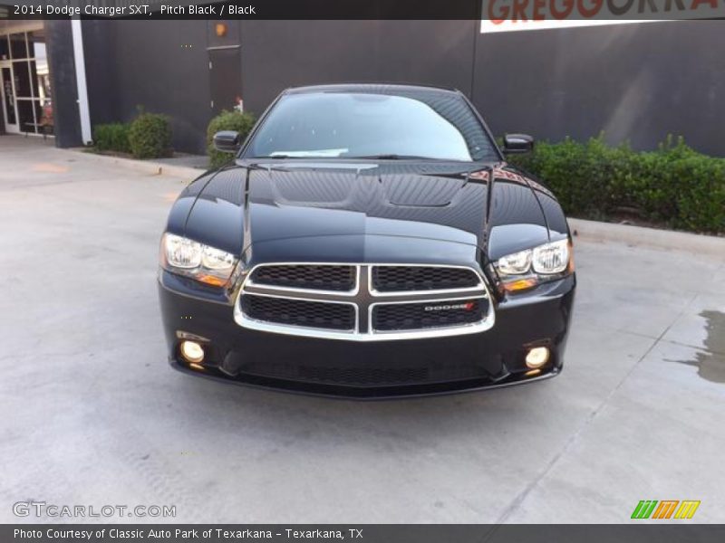 Pitch Black / Black 2014 Dodge Charger SXT