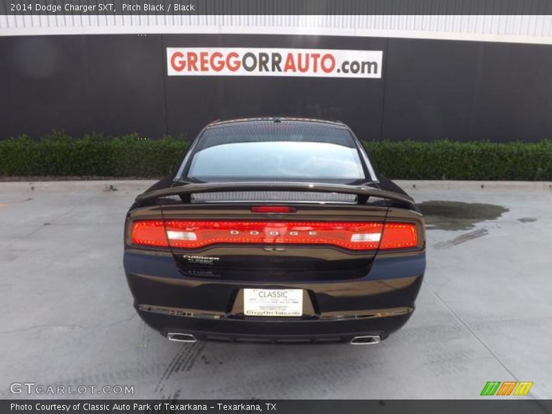 Pitch Black / Black 2014 Dodge Charger SXT
