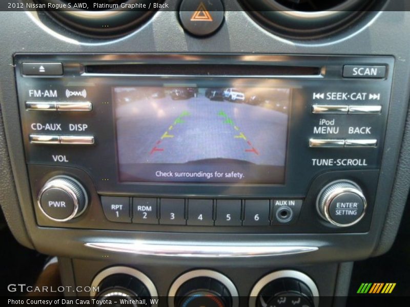 Platinum Graphite / Black 2012 Nissan Rogue S AWD