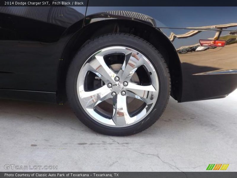 Pitch Black / Black 2014 Dodge Charger SXT