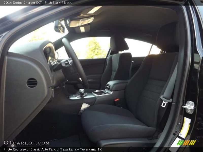 Pitch Black / Black 2014 Dodge Charger SXT