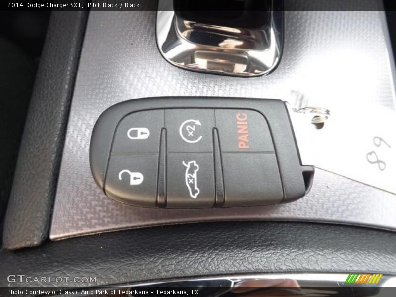 Pitch Black / Black 2014 Dodge Charger SXT