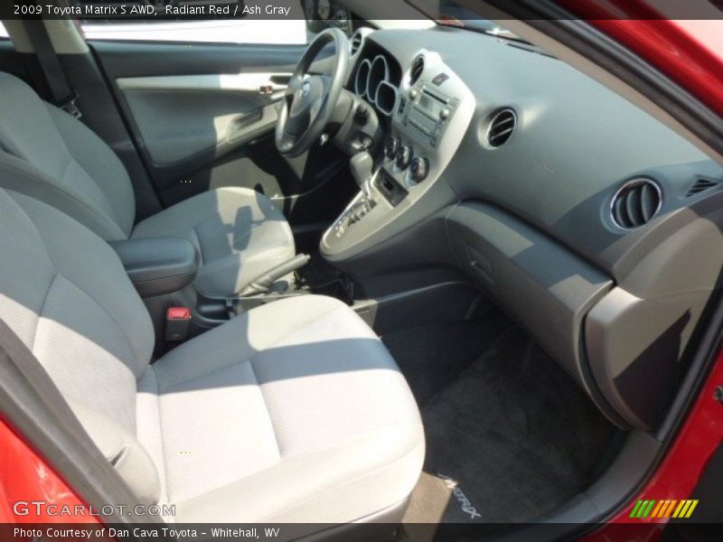 Radiant Red / Ash Gray 2009 Toyota Matrix S AWD