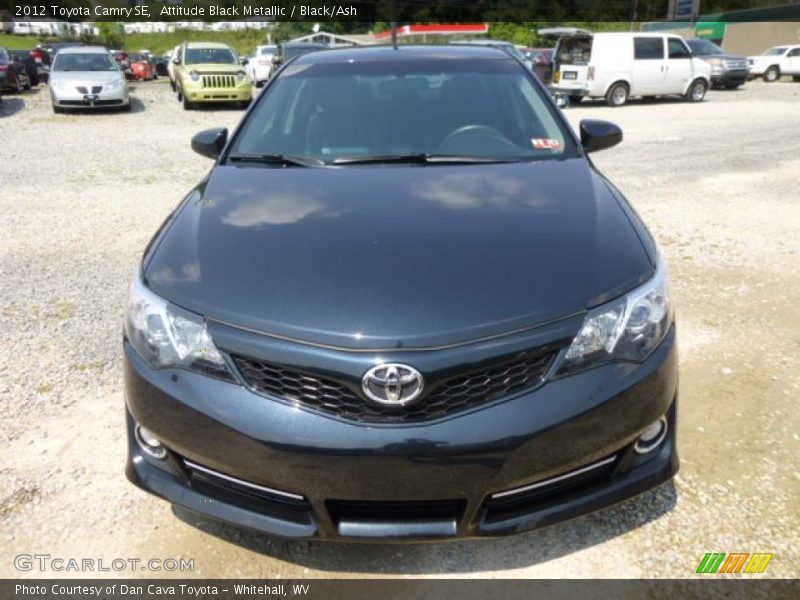 Attitude Black Metallic / Black/Ash 2012 Toyota Camry SE