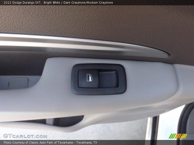 Bright White / Dark Graystone/Medium Graystone 2013 Dodge Durango SXT