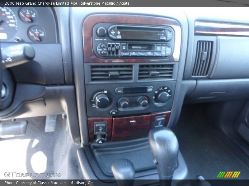 Silverstone Metallic / Agate 2000 Jeep Grand Cherokee Limited 4x4