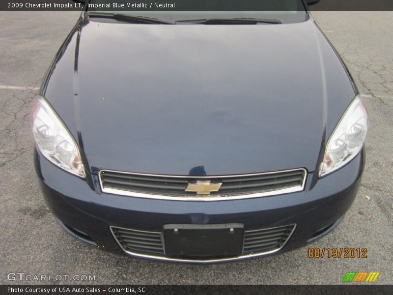 Imperial Blue Metallic / Neutral 2009 Chevrolet Impala LT