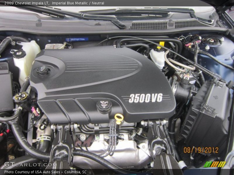 Imperial Blue Metallic / Neutral 2009 Chevrolet Impala LT
