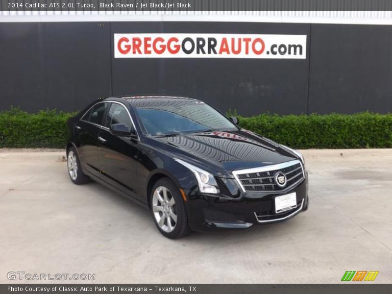 Black Raven / Jet Black/Jet Black 2014 Cadillac ATS 2.0L Turbo