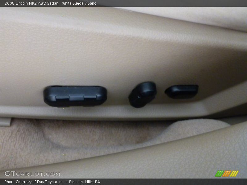 White Suede / Sand 2008 Lincoln MKZ AWD Sedan