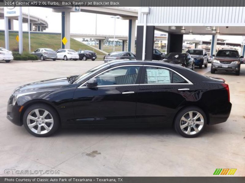 Black Raven / Jet Black/Jet Black 2014 Cadillac ATS 2.0L Turbo