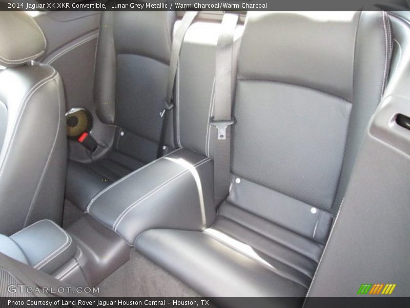 Rear Seat of 2014 XK XKR Convertible