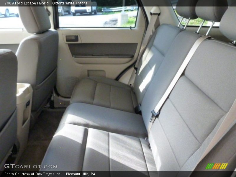 Oxford White / Stone 2009 Ford Escape Hybrid