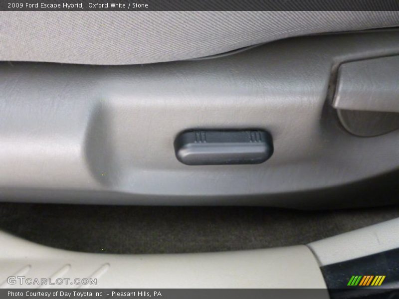 Oxford White / Stone 2009 Ford Escape Hybrid