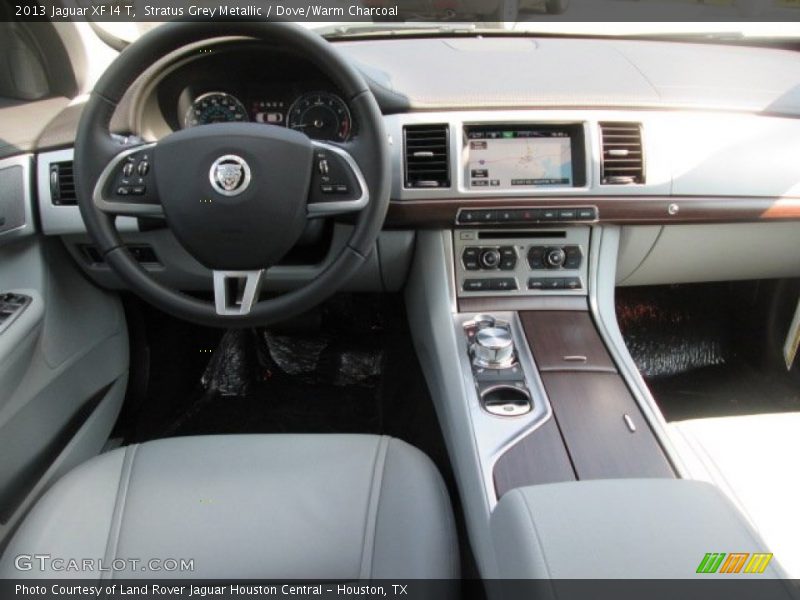 Stratus Grey Metallic / Dove/Warm Charcoal 2013 Jaguar XF I4 T