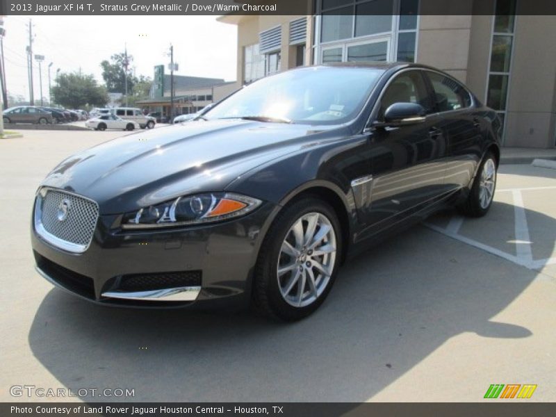 Stratus Grey Metallic / Dove/Warm Charcoal 2013 Jaguar XF I4 T