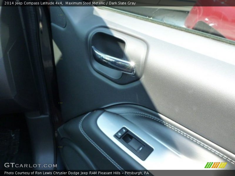 Maximum Steel Metallic / Dark Slate Gray 2014 Jeep Compass Latitude 4x4