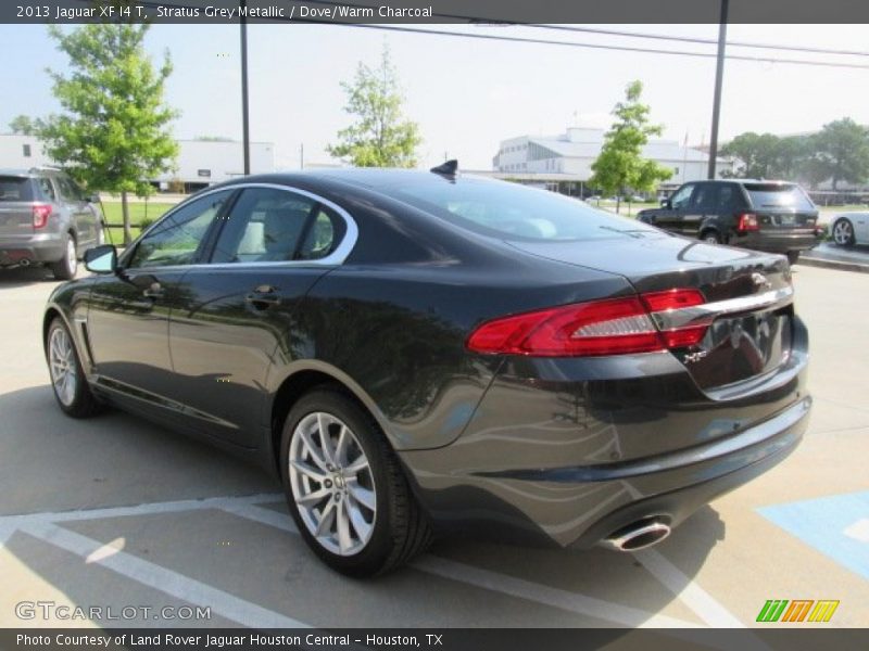 Stratus Grey Metallic / Dove/Warm Charcoal 2013 Jaguar XF I4 T