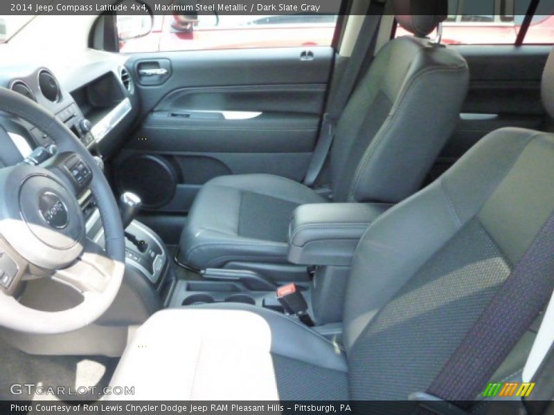 Maximum Steel Metallic / Dark Slate Gray 2014 Jeep Compass Latitude 4x4