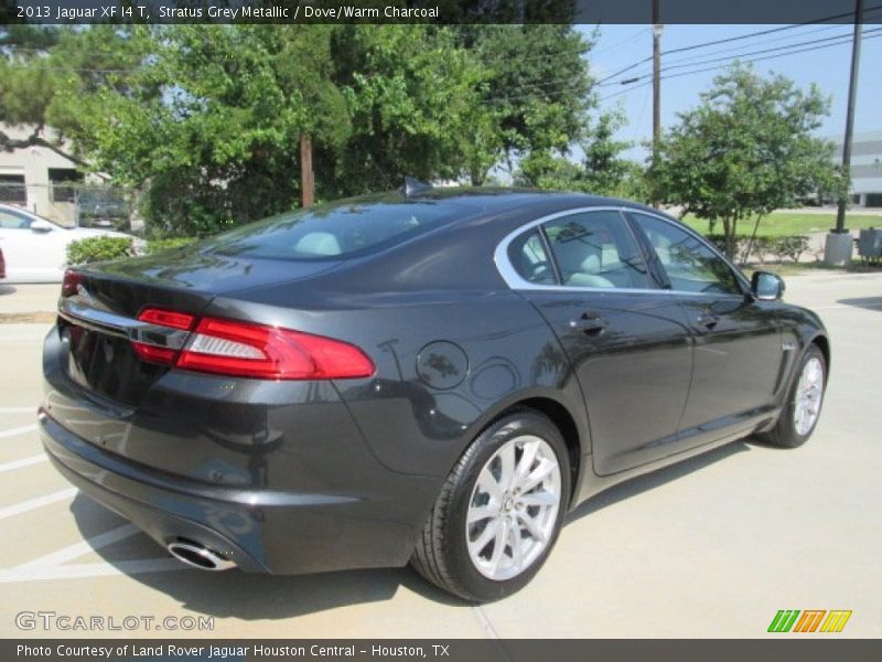 Stratus Grey Metallic / Dove/Warm Charcoal 2013 Jaguar XF I4 T