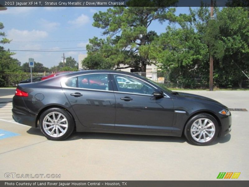 Stratus Grey Metallic / Dove/Warm Charcoal 2013 Jaguar XF I4 T
