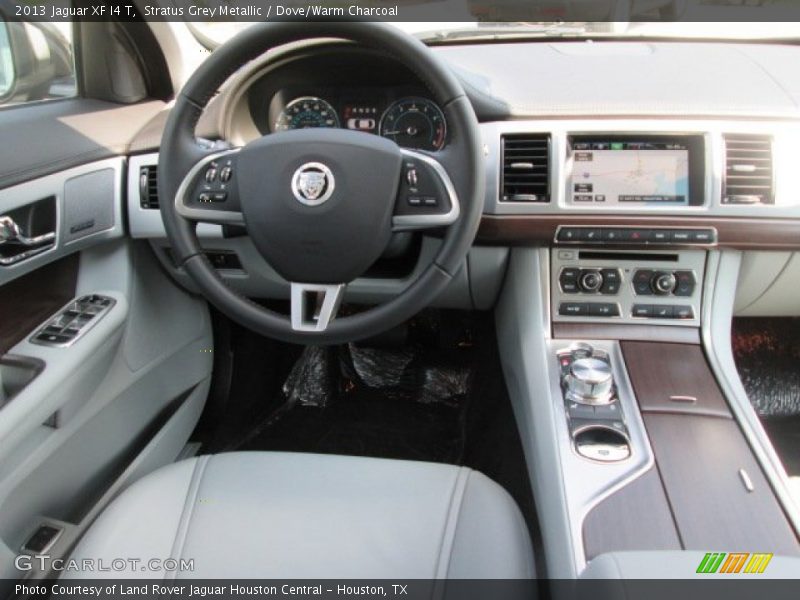 Stratus Grey Metallic / Dove/Warm Charcoal 2013 Jaguar XF I4 T