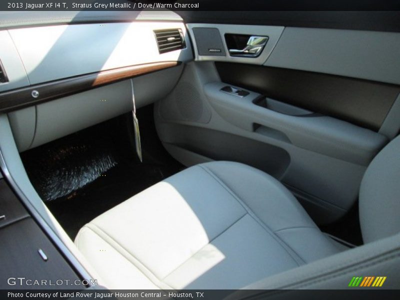 Stratus Grey Metallic / Dove/Warm Charcoal 2013 Jaguar XF I4 T