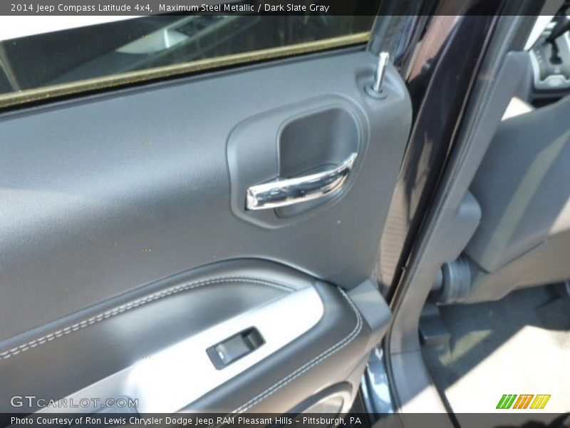 Maximum Steel Metallic / Dark Slate Gray 2014 Jeep Compass Latitude 4x4