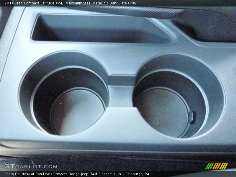 Maximum Steel Metallic / Dark Slate Gray 2014 Jeep Compass Latitude 4x4