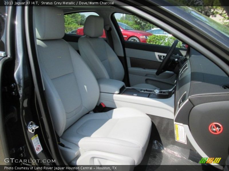 Stratus Grey Metallic / Dove/Warm Charcoal 2013 Jaguar XF I4 T