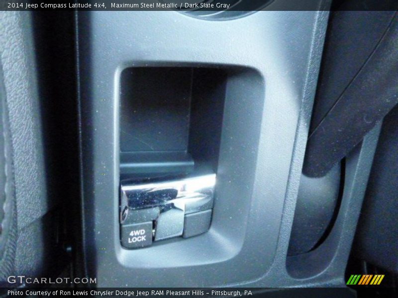 Maximum Steel Metallic / Dark Slate Gray 2014 Jeep Compass Latitude 4x4