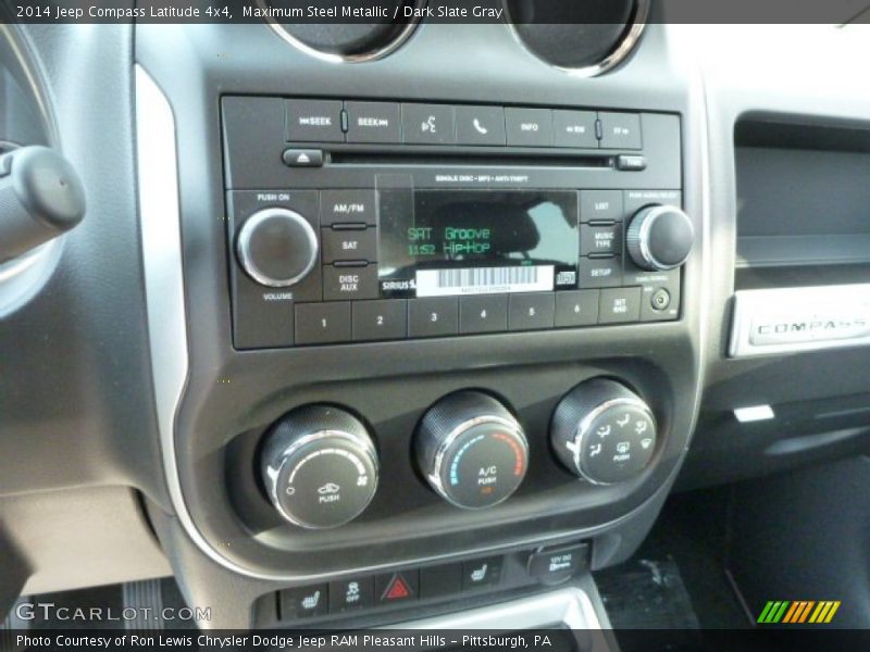Maximum Steel Metallic / Dark Slate Gray 2014 Jeep Compass Latitude 4x4
