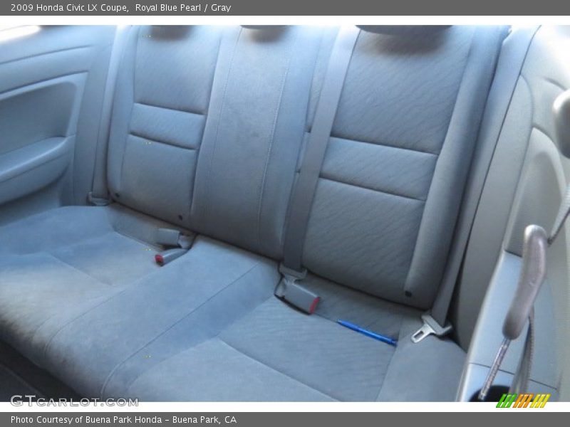 Royal Blue Pearl / Gray 2009 Honda Civic LX Coupe