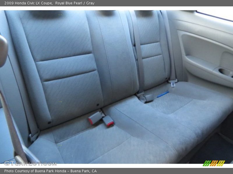 Royal Blue Pearl / Gray 2009 Honda Civic LX Coupe