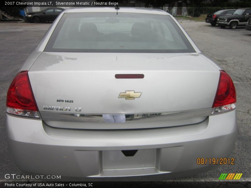 Silverstone Metallic / Neutral Beige 2007 Chevrolet Impala LT