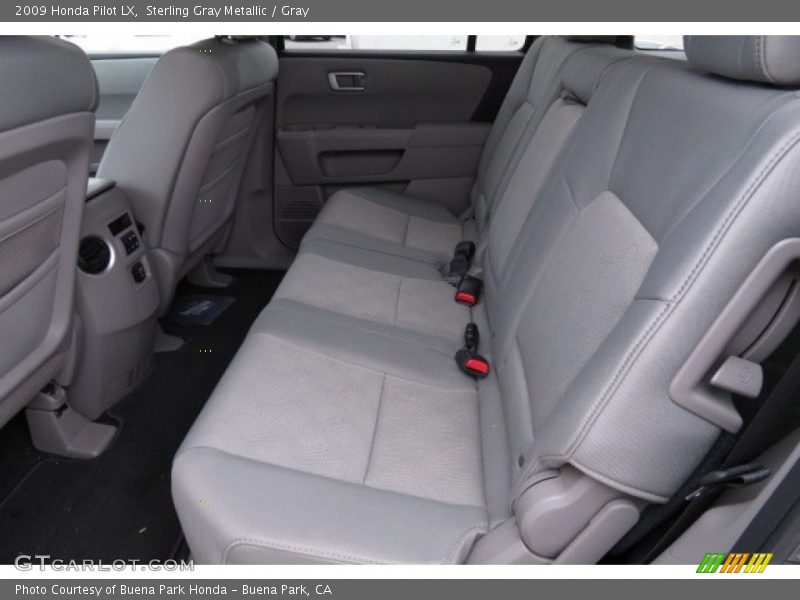 Sterling Gray Metallic / Gray 2009 Honda Pilot LX