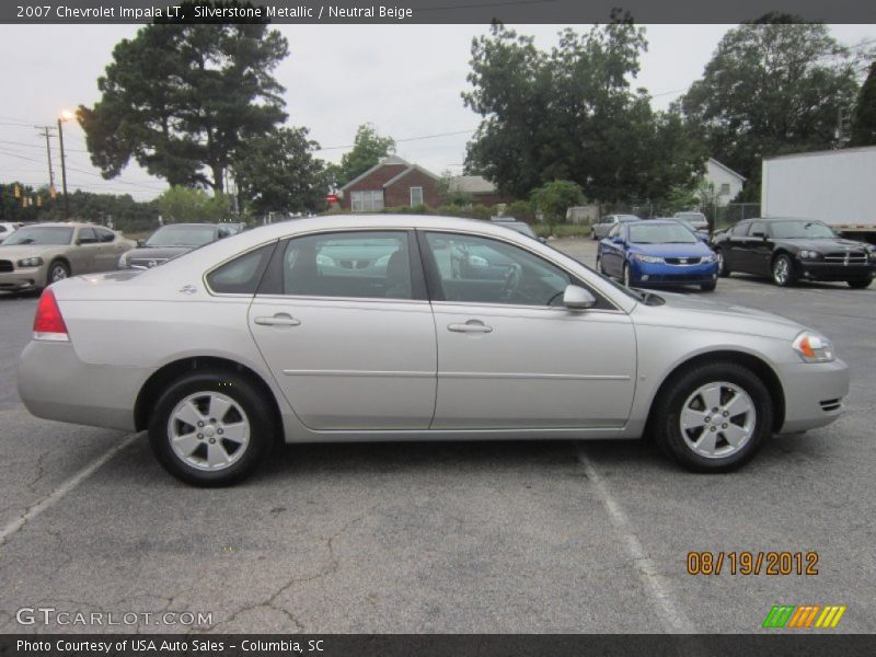 Silverstone Metallic / Neutral Beige 2007 Chevrolet Impala LT