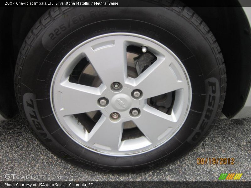 Silverstone Metallic / Neutral Beige 2007 Chevrolet Impala LT