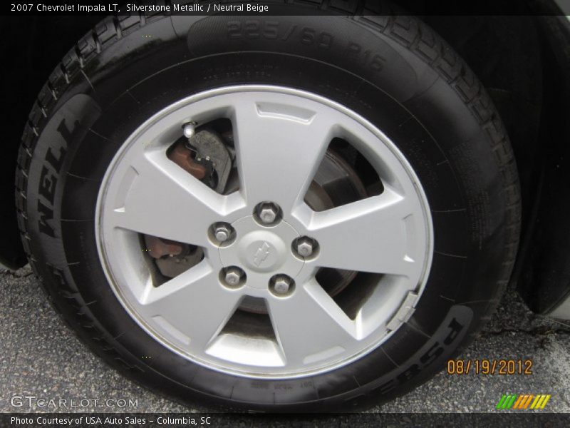 Silverstone Metallic / Neutral Beige 2007 Chevrolet Impala LT